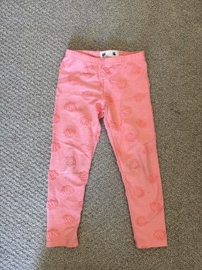 Cotton On Pink Girls' Textured Dot Leggings